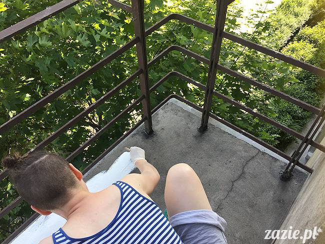 balkon południowy zazie i syd, stara ochota, warszawa