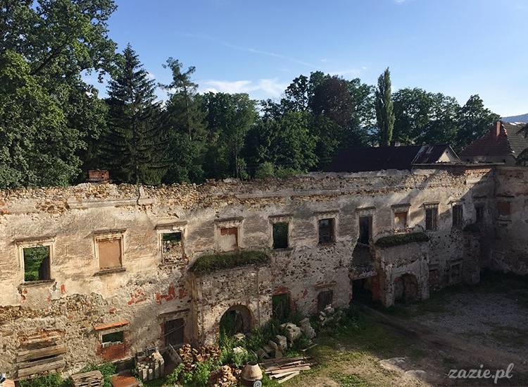 Fundacja Pałac Gorzanów, zamek w Gorzanowie, Pałac Herbersteinów w Gorzanowie