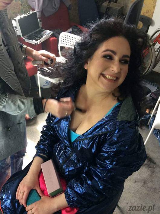 Katarzyna Nosowska, Ja pas, kręcenie teledysku, na planie teledysku