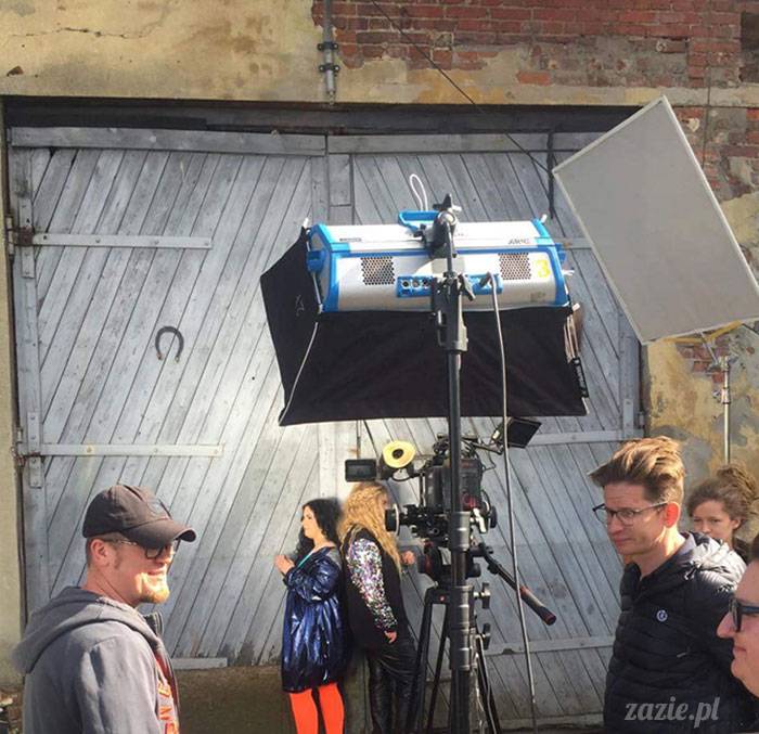 Katarzyna Nosowska, Ja pas, kręcenie teledysku, na planie teledysku