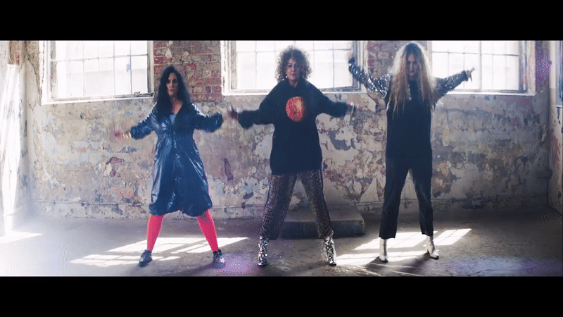 Katarzyna Nosowska, Ja pas, kręcenie teledysku, na planie teledysku