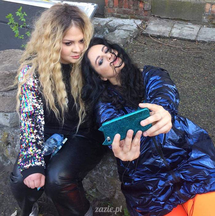 Katarzyna Nosowska, Ja pas, kręcenie teledysku, na planie teledysku