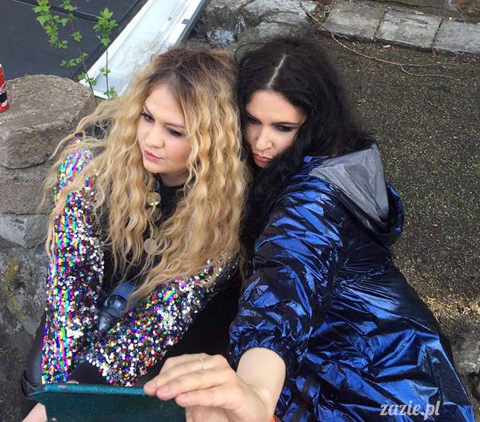 Katarzyna Nosowska, Ja pas, kręcenie teledysku, na planie teledysku