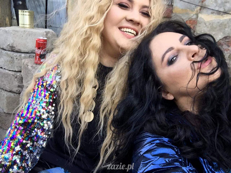 Katarzyna Nosowska, Ja pas, kręcenie teledysku, na planie teledysku