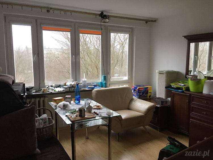 Pruszków mieszkanie Zazie remont