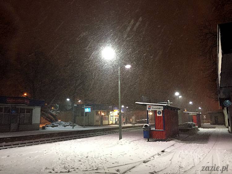 Pruszków zimą