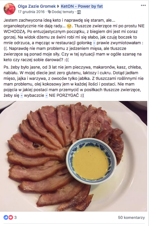 dieta ketogeniczna vs. terapia ketogeniczna