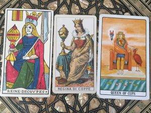 karta dnia: KRÓLOWA KIELICHÓW (PUCHARÓW)