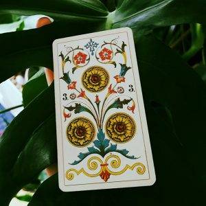 karta dnia: TRÓJKA DENARÓW