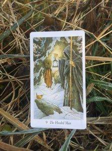 karta dnia: IX CZŁOWIEK W KAPTURZE (czyli PUSTELNIK)