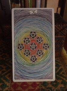 karta dnia: DZIESIĄTKA PENTAKLI