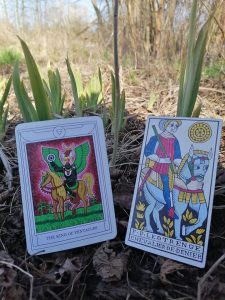 karta dnia: RYCERZ DENARÓW/PENTAKLI/DYSKÓW