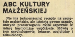 „przyjemne ciepłe słowo”