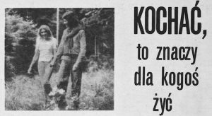 Ja nie mogłem naprawdę pokochać Marioli… [Świat Młodych, wrzesień 1983]