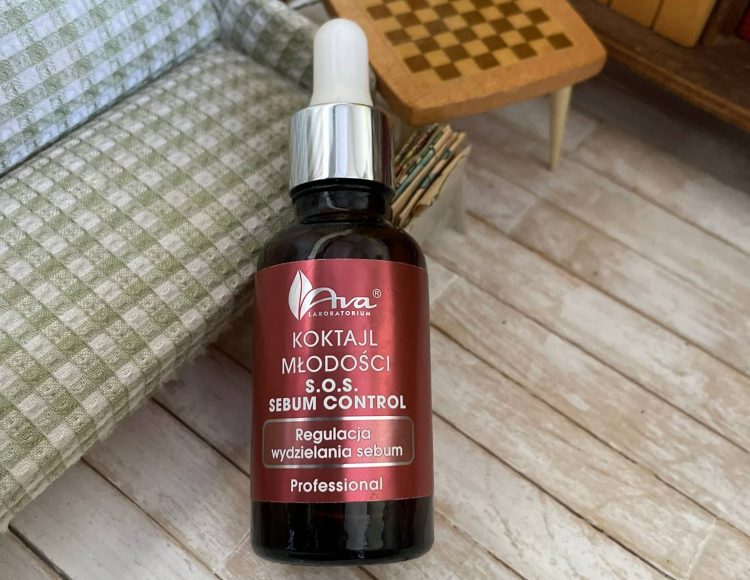 skład i opinie AVA serum Koktajl Młodości SOS Sebum Control Regulacja Wydzielania Sebum