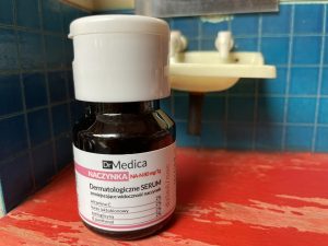 skład i opinie BIELENDA Dr Medica Naczynka Dermatologiczne serum zmniejszające widoczność naczynek