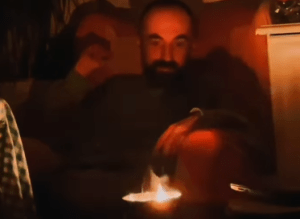 romantyczny wieczór przy świecach