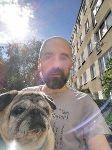 Miś Miszur patroluje okolice