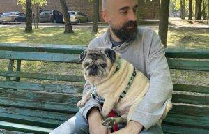 parkowe rozmyślania Misia Miszura