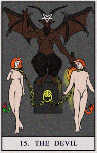 karta tarota DIABEŁ