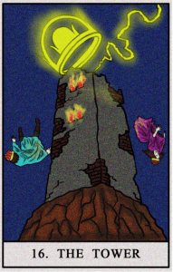 karta tarota WIEŻA