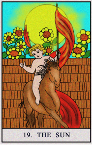 karta tarota SŁOŃCE