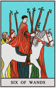 karta tarota: SZÓSTKA KIJÓW