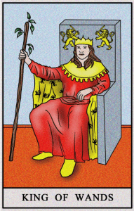 karta tarota: KRÓL KIJÓW