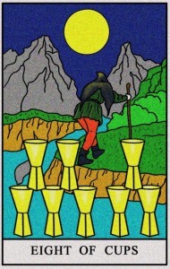 karta tarota: ÓSEMKA KIELICHÓW