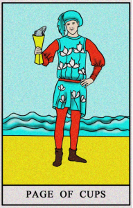 karta tarota: WALET KIELICHÓW