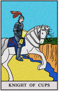 karta tarota: RYCERZ KIELICHÓW