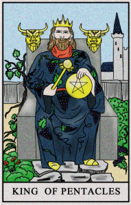 karta tarota: KRÓL DENARÓW