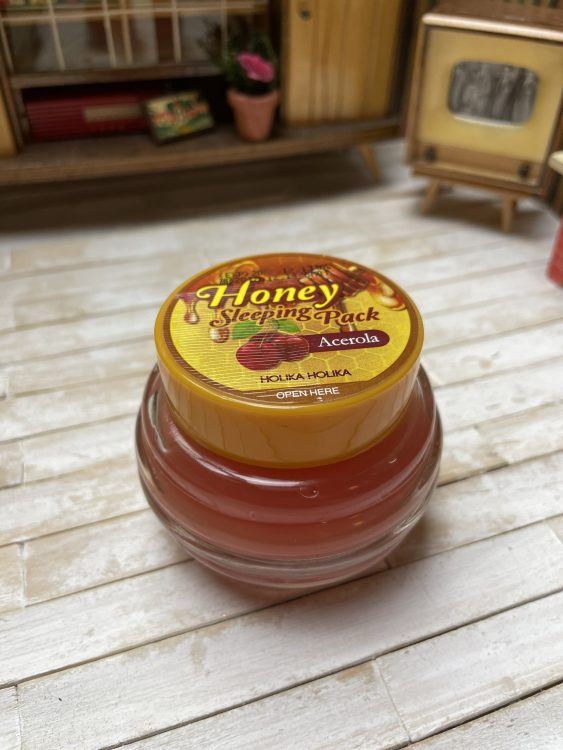 skład i opinie HOLIKA HOLIKA Honey Sleeping Pack Acerola całonocna maseczka z miodem i acerolą