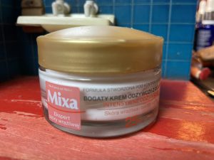 skład i opinie MIXA Hyalurogel 25% Bogaty krem odżywczy z olejkiem z wiesiołka
