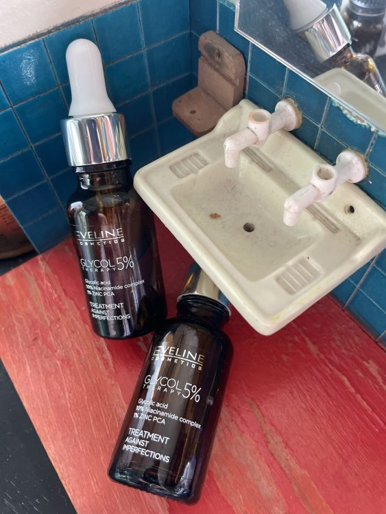 skład i opinie EVELINE Glycol Therapy 5% kuracja przeciw niedoskonałościom
