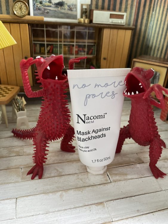 skład i opinie NACOMI Next level No more pores - Mask against blackheads (Maska przeciw zaskórnikom)