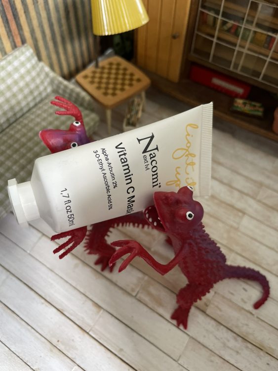 opinie i skład NACOMI Next level Light it up Vitamin C Mask (maska z witaminą C)