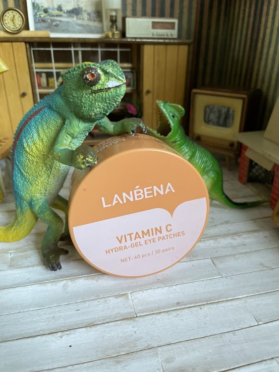 skład i opinie LANBENA Hydra Gel Eye-Patches Vitamin C Rozjaśniające żelowe płatki pod oczy z witaminą C