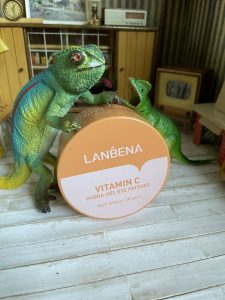 skład i opinie LANBENA Hydra Gel Eye-Patches Vitamin C Rozjaśniające żelowe płatki pod oczy z witaminą C
