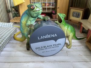 skład i opinie Lanbena Hydra Gel Eye-Patches Gold Black Pearl Hydrożelowe płatki pod oczy ze złotem i czarną perłą