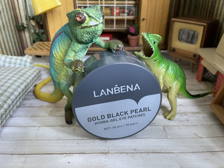 skład i opinie Lanbena Hydra Gel Eye-Patches Gold Black Pearl Hydrożelowe płatki pod oczy ze złotem i czarną perłą