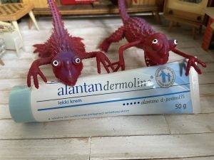 skład i opinie Alantan Dermoline lekki krem z 5% d-pantenolu