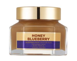 skład i opinie HOLIKA HOLIKA Honey Sleeping Pack Blueberry całonocna maseczka z miodem i borówką
