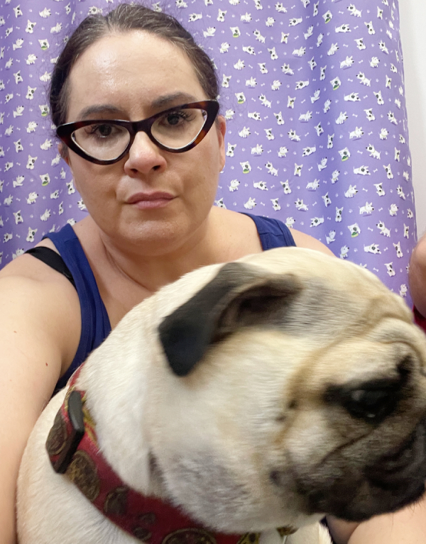 Małe Czuczu mops mopsik Zazie